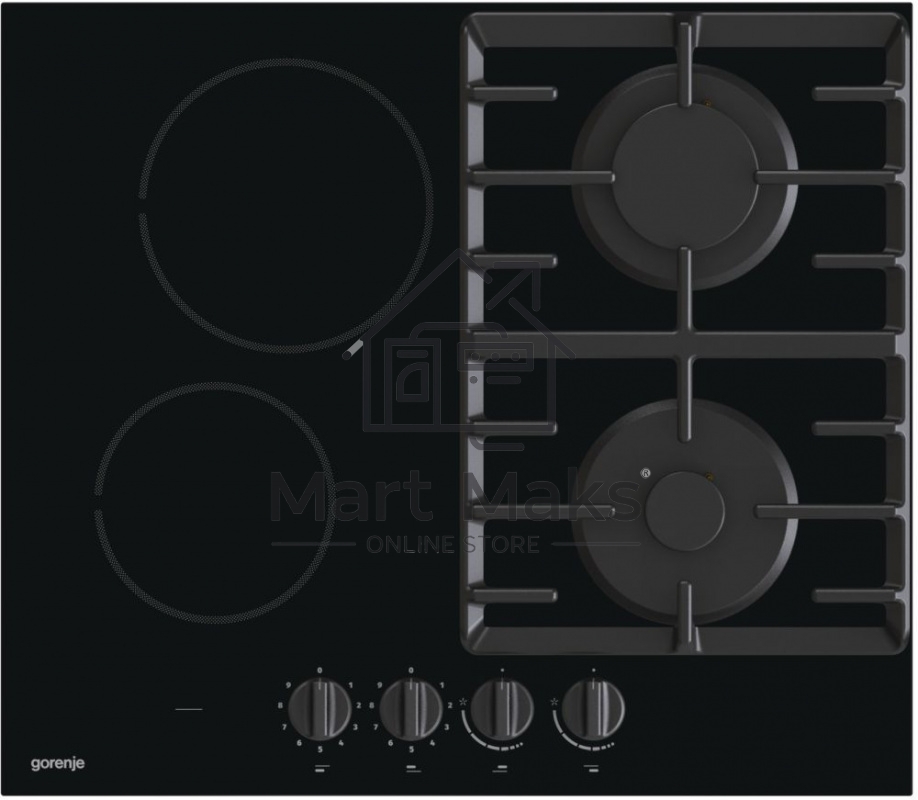 Газовая варочная панель Gorenje GCE691BSC черный Газовая варочная панель Gorenje GCE691BSC черный