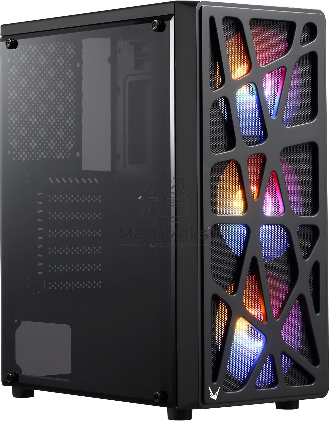 Компьютерный корпус Aerocool / Formula MANA черный без БП ATX 6x120mm 2xUSB2.0 1xUSB3.0 audio bott PSU