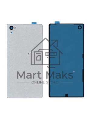 Задняя крышка для Sony Xperia Z5P E6883 серебристая