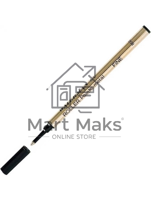 Стержень роллер Waterman (CW1964019) F 0.5мм, черные чернила, блистер