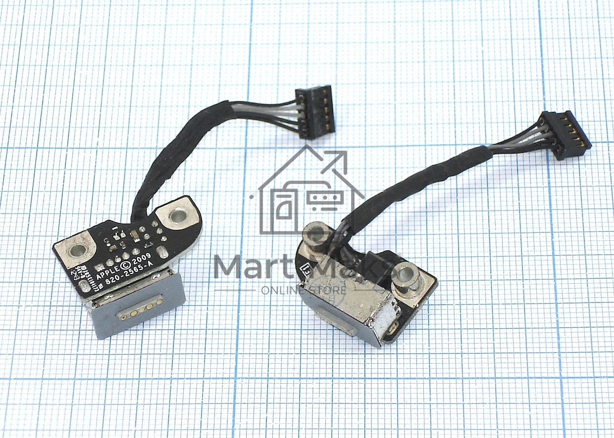 Плата питания MagSafe для MacBook Pro 13 15 A1278 A1286 Mid 2009 - Mid 2012 (922-9307 820-2565-A)