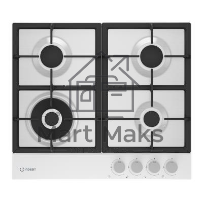 Газовая варочная панель Indesit THPM 642 WS/WH/I, независимая, белый