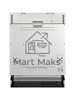 Встраиваемая посудомоечная машина Kuppersberg GIM 6092, High-Tech, 60 см, 15 комплектов, 7 программ, 3 корзины, конденсационная сушка, луч на полу, полная защита от протечек, индикатор отсутствия соли и ополаскивателя, отображение времени мытья, кнопочное