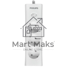 Сетевой фильтр Philips CHP2135WA/51, 2м, 3 розетки, белый