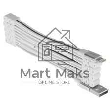 Кабель USB 2.0 HOCO X25, AM/Lightning M, белый, 1м