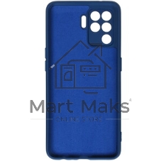 Чехол (клип-кейс) DF oOriginal-11, для Oppo Reno 5 Lite, синий df ooriginal-11 (blue)