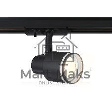 Трековый однофазный светильник Ambrella light GL5206 BK черный GU10 max 12W