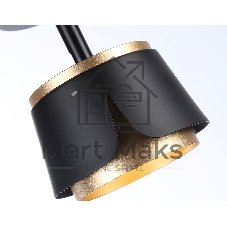 Светильник Ambrella light TN71227 BK/GD черный/золото GX53 D100*147