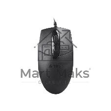 Мышь проводная A4Tech OP-720S черный, 1200 dpi, USB, кнопки - 3