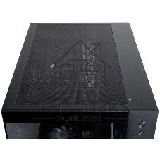 Компьютерный корпус Chieftec Visio черный без БП ATX 2x80мм 4x120мм 2x140мм 1xUSB 2.0 2xUSB 3.0 audio bott PSU