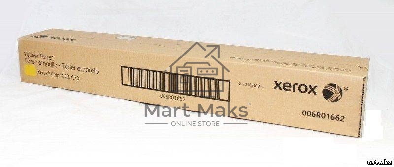 Картридж лазерный XEROX 006R01662 желтый XEROX Color С60/C70 34K