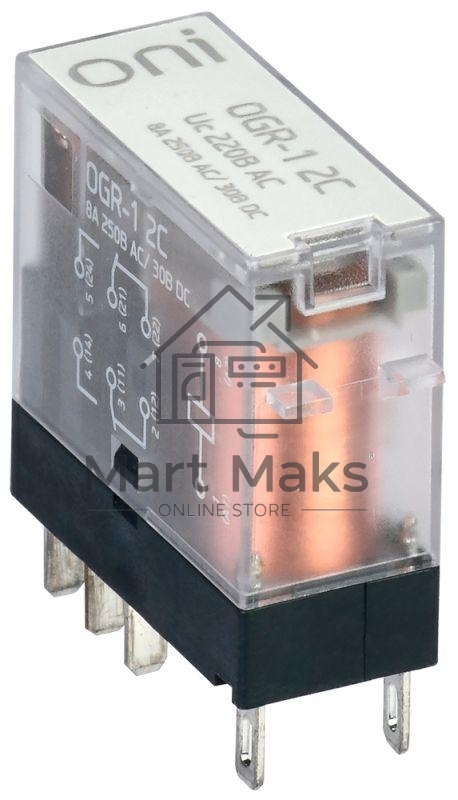 Реле общего назначения OGR-1 2C 220В AC ONI OGR-1-2C-AC220V