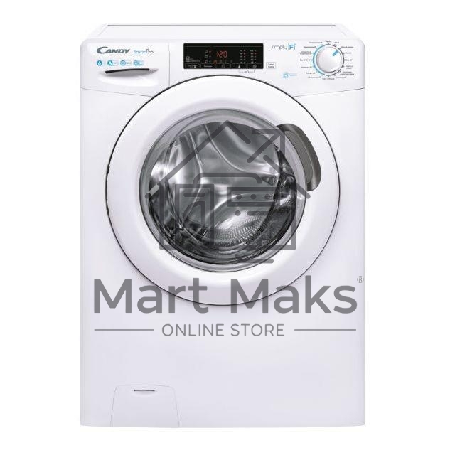 Стиральная машина Candy Smart Pro CSO34 106T1/2-07 белый, загрузка фронтальная 6 кг, 1000 об/мин., класс: А