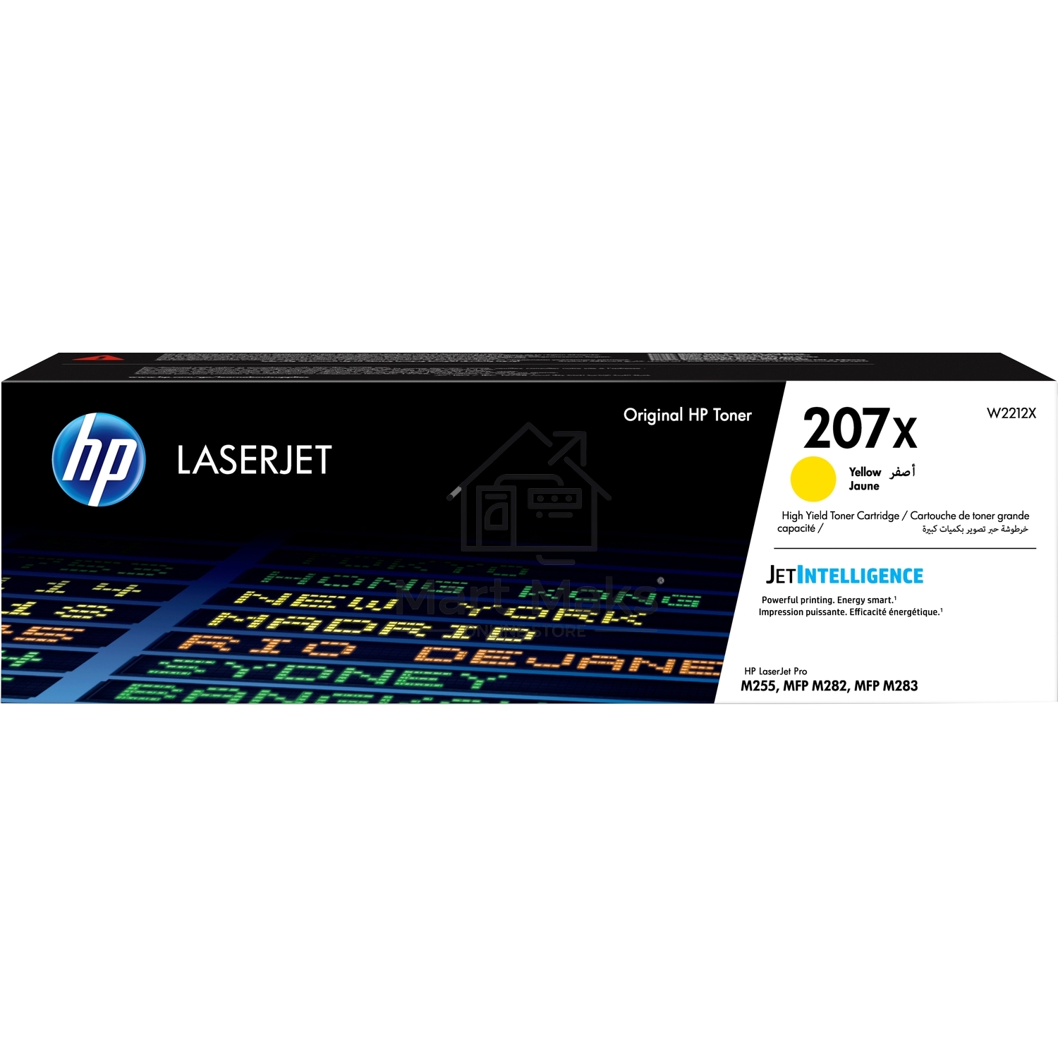 Картридж лазерный HP 207X лазерный желтый (2450 стр)