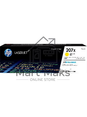 Картридж лазерный HP 207X лазерный желтый (2450 стр)