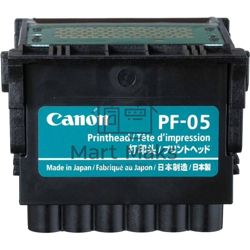 Печатающая головка Canon PF-05 многоцветный для Canon iPF6300, iPF6300S, iPF6350, iPF6400, iPF6400S, iPF6400SE, iPF6450, iPF8300, iPF8300S, iPF8400, iPF8400S, iPF8400SE, iPF9400, iPF9400S
