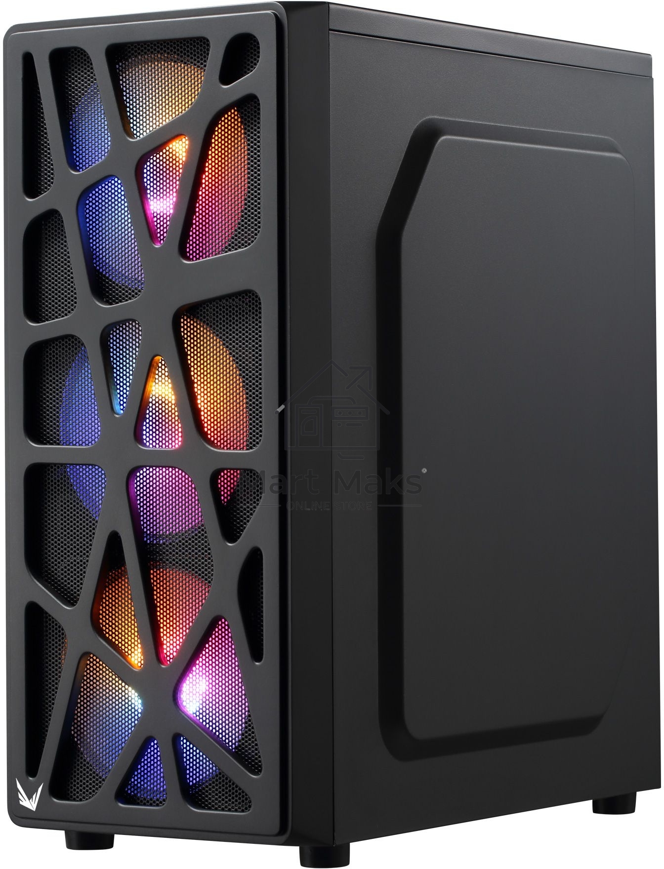 Компьютерный корпус Aerocool / Formula MANA черный без БП ATX 6x120mm 2xUSB2.0 1xUSB3.0 audio bott PSU
