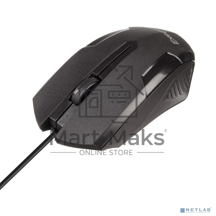 Мышь проводная ExeGate Professional Standard SH-9025 черный, 1000 dpi, USB, кнопки - 3