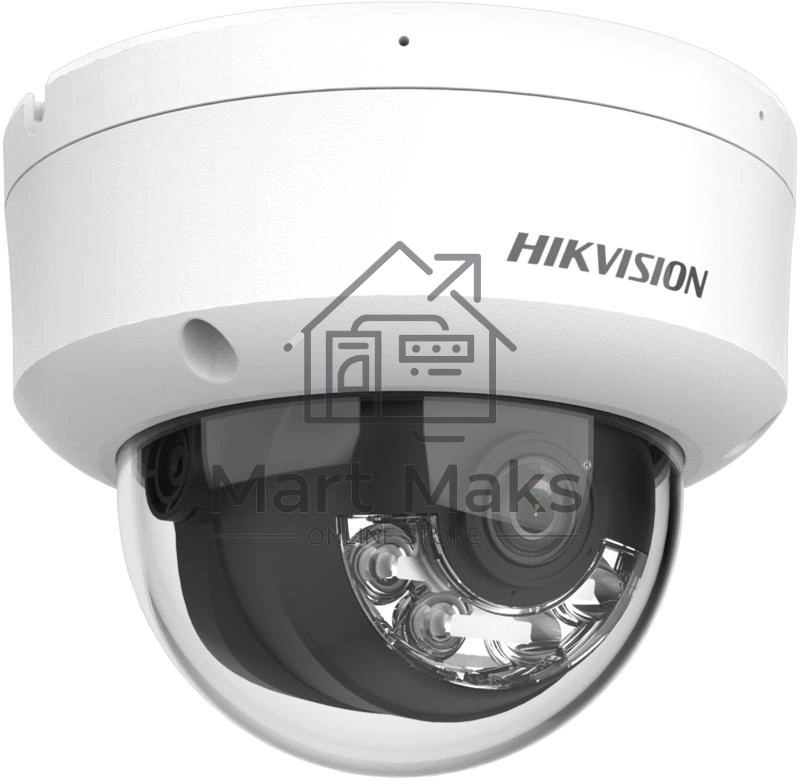 Камера видеонаблюдения IP Hikvision DS-2CD1123G2-LIU (2.8 MM) 2.8-2.8мм цв. корп.:белый