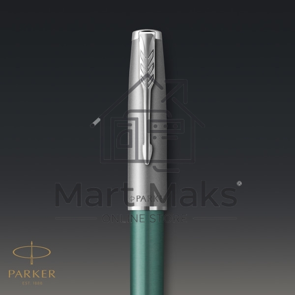 Ручка перьевая Parker Sonnet Essentials SB F545 (CW2169362) LaqGreen CT F сталь нержавеющая, подарочная коробка