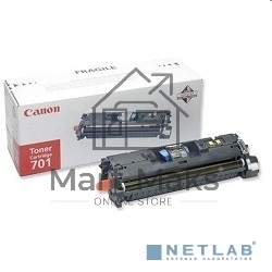 Картридж лазерный Canon 701BK (9287A003) черный, 5000 стр., для LBP-5200