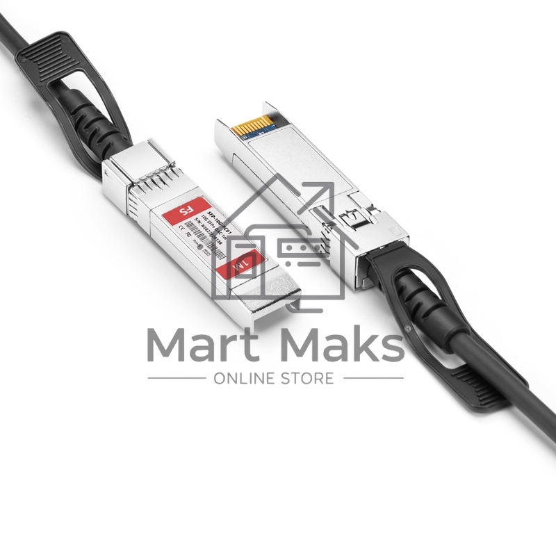 Твинаксиальный медный кабель 1m (3ft) Generic Compatible 10G SFP+ Passive Direct Attach Copper Twinax Cable #74617