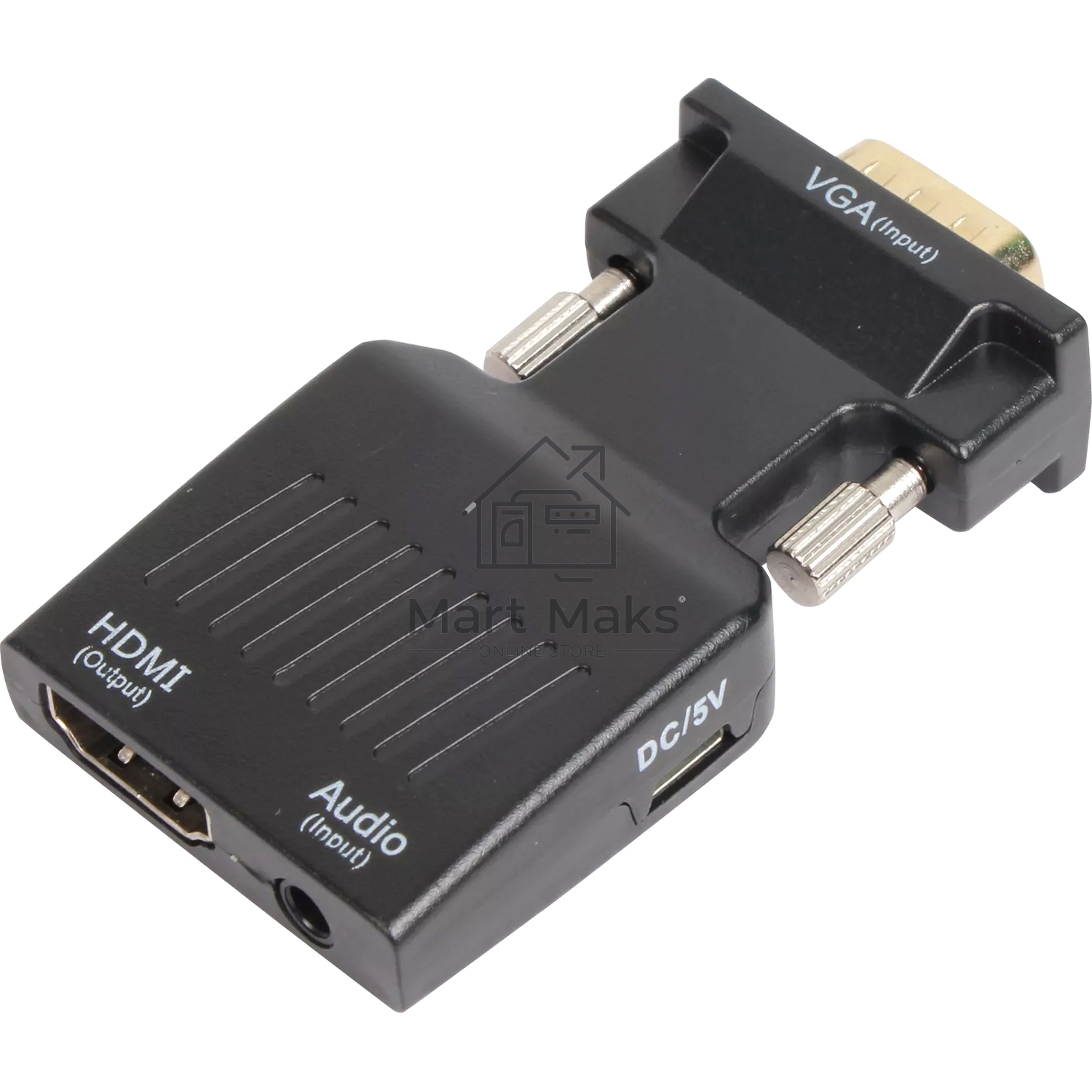 Переходник VCOM CA337A VGA(M)+audio+microUSB --> HDMI(F)1080*60Hz