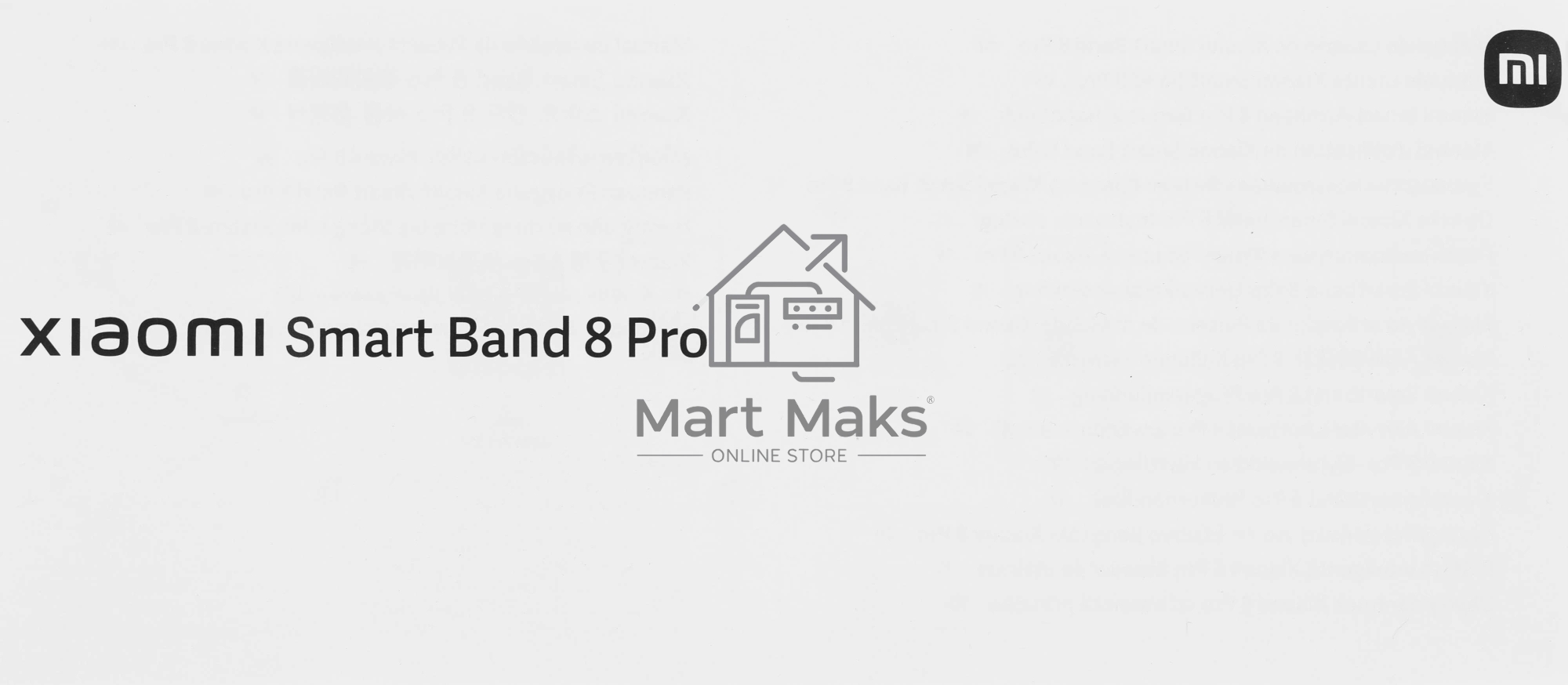 Фитнес-браслет Xiaomi Mi Smart Band 8 Pro серый