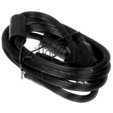 Кабель-удлинитель VGA Pro Cablexpert CC-PVGAX-1.8M, 15M/15F, 1.8м, экран, феррит. кольца, пакет