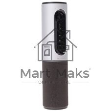 Веб-камера Logitech ConferenceCam Connect 1920x1080, 30 кадр/с, USB, микрофон (2 шт, шумоподавление), автофокус, автоосвещение, серебристый