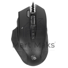 Мышь проводная A4Tech Bloody J95s черный, 8000 dpi, USB, кнопки - 9