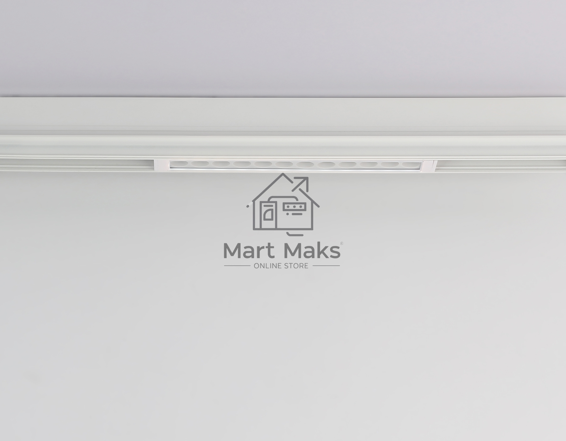Светильник светодиодный трековый для шинопровода Magnetic Ambrella light GL1715 WH белый IP20 12W 4200K 220V 24° 232*25*42 (Без ПДУ)