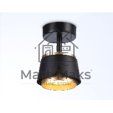 Светильник Ambrella light TN71227 BK/GD черный/золото GX53 D100*147