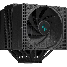 Кулер для процессора DEEPCOOL ASSASSIN IV VC VISION черный, 120 мм, алюминий/медь, 1800 об/мин, 29.3 дБ, 4 pin, 300 Вт, 172 мм