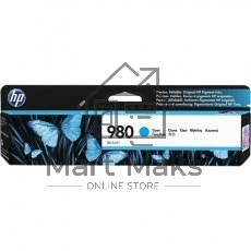 Картридж струйный HP D8J07A голубой для HP OJ Ent X585/X555 (6600стр.)