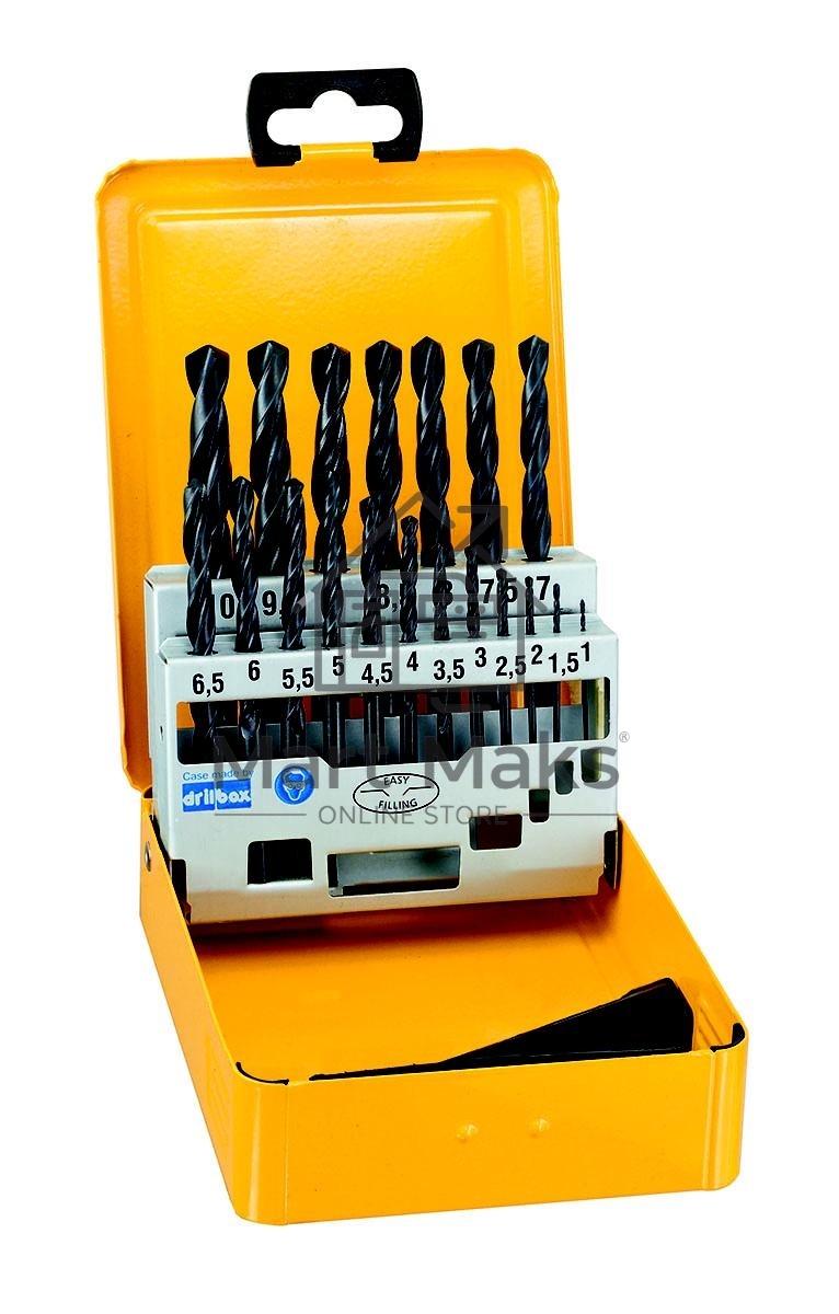 Набор сверл DeWALT DT5913-QZ  по металлу HSS-R (19шт.) в металлической кассете