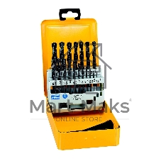 Набор сверл DeWALT DT5913-QZ по металлу HSS-R (19шт.) в металлической кассете Набор сверл DeWALT DT5913-QZ по металлу HSS-R (19шт.) в металлической кассете