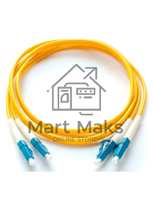 Патч-корд Lanmaster LAN-2LC-2LC/OM4-1.0 2x50/125 OM4 LC дуплекс-LC дуплекс 1м LSZH желтый