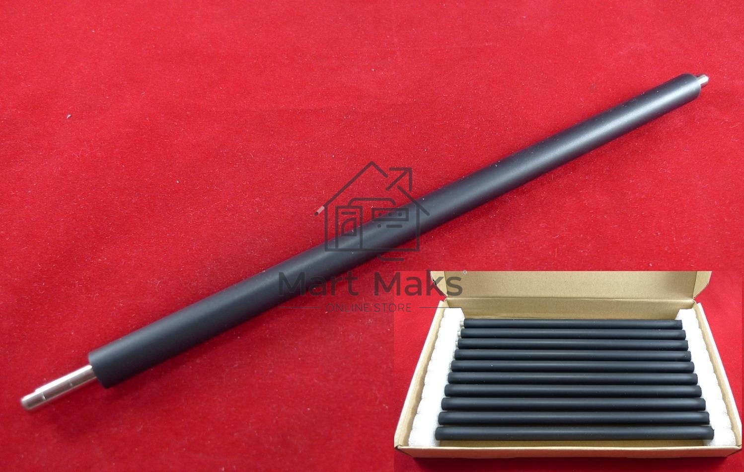 Вал проявки (Developer Roller) HP CLJ CP1215/CP1515/CP1525/CP2025/M251/M276/M351/M375/M451/M476/CM1415, Canon LBP-7200c/7600/7660/7680/MF8330/8340/8380/8580 (ELP, Китай) 10штук 