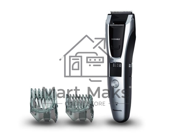 Машинка для стрижки Panasonic ER-GB70-S520 серебристый/черный (насадок в компл:2шт)