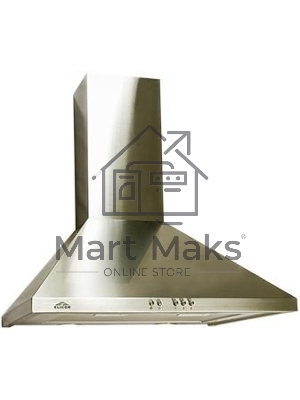 Вытяжка каминная Elikor Вента 60Н-650-К3Д серебристый, 59 см, 650 куб. м/ч, 56 дБ