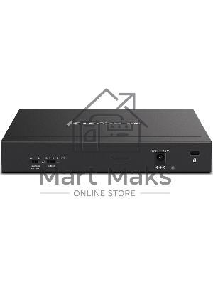 Настольный коммутатор Mercusys MS108GP с 8 гигабитными портами (7 портов PoE+)