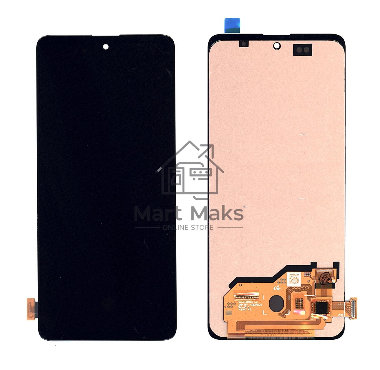 Дисплей для Samsung Galaxy A51 SM-A515F в сборе с тачскрином (OLED) черный