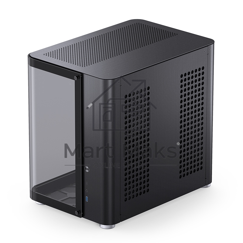 Компьютерный корпус JONSBO TK-2 Black ATX без БП, mini-ITX, micro-ATX, ATX, черный