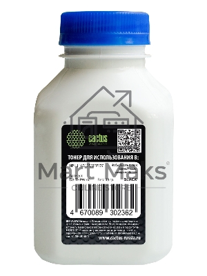 Тонер Cactus CS-THPW-40 черный флакон 40гр. для принтера HP LJ 107/135/MFP137/408/MFP432