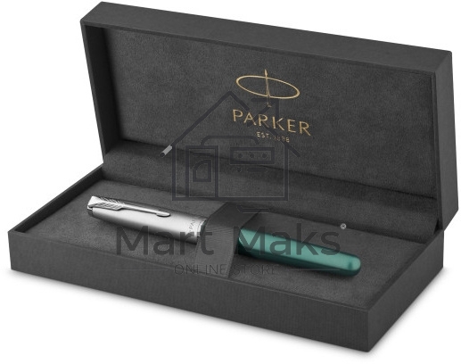 Ручка перьевая Parker Sonnet Essentials SB F545 (CW2169362) LaqGreen CT F сталь нержавеющая, подарочная коробка