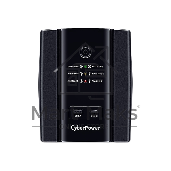 Источник бесперебойного питания CyberPower UT1500EIG ИБП Line-Interactive, Tower, 1500VA/900W USB/RJ11/45/USB charger A/C (6 IEC С13) NEW