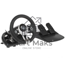 Руль SVEN GC-W700 (педали, вибро, скоба, лепестки, АКПП, D-pad, 12 кл, резин. вставки, PC/Xinput)