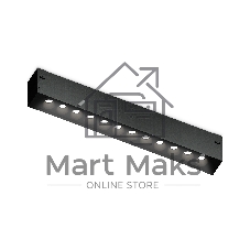 Светильник светодиодный трековый для шинопровода Magnetic Ambrella light GL1720 BK черный IP20 12W 4200K 220V 24° 232*25*42 (Без ПДУ)