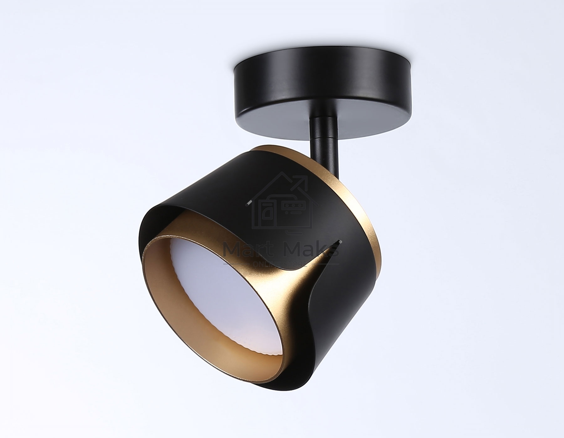 Светильник Ambrella light TN71227 BK/GD черный/золото GX53 D100*147